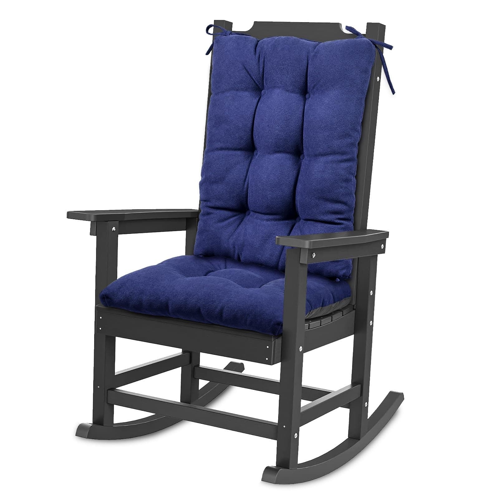 Rocking Chair Cushion Set, Seat 17 x 17 in and Back 21 x 17 in — image 1